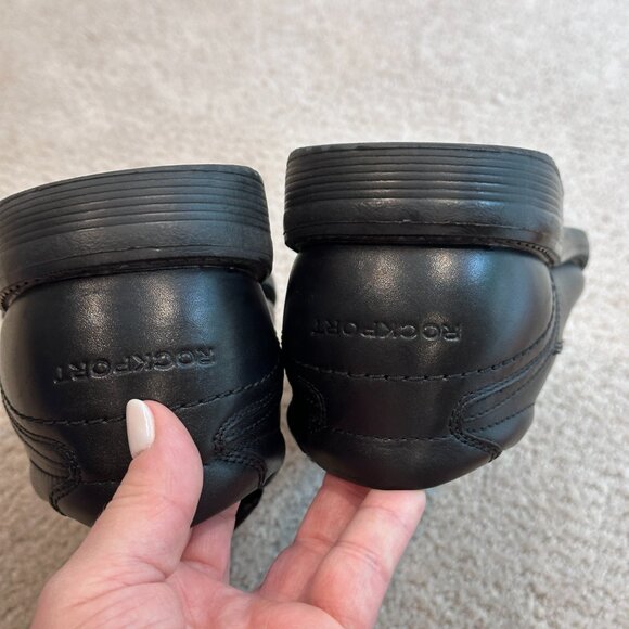 Rockport Shoes Leather Loafer Slip-On SL2 Style Leader 2 Black Size 11.5 #A13019 - Picture 13 of 13